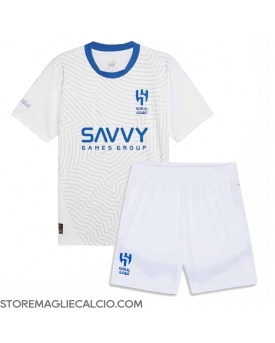 Al-Hilal Maglia Gara Trasferta Repliche 2024-25 Bambino Maniche Corte